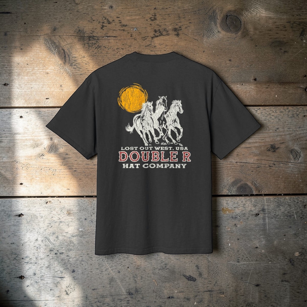 Wild Horses Faded Tee